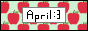 it's april! (like the girl)